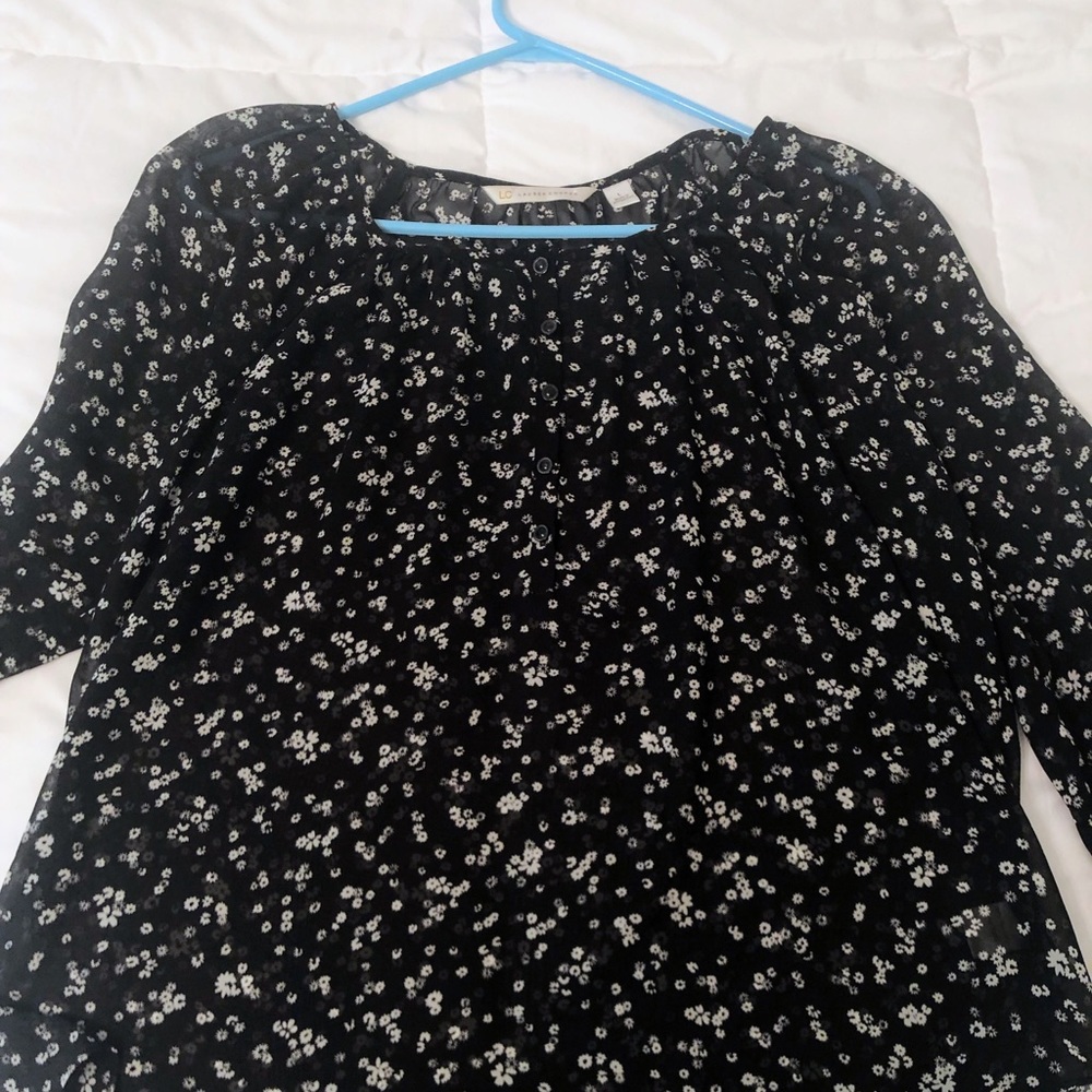 Lauren Conrad Floral Blouse